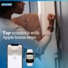 Encode Plus Smart Wi-Fi Lock for Front Door, Keyless Entry Deadbolt, Unlock with Apple Watch, Built-in WiFi and App Control, Easy Install, Alexa & Apple HomeKit Compatible, Matte Black
