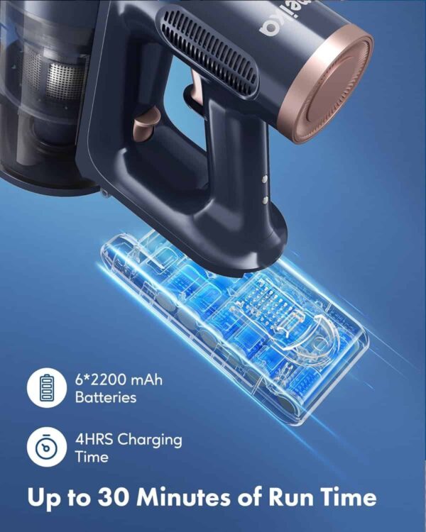 Homeika Cordless Vacuum Cleaner, 20Kpa Powerful Suction Vacuum