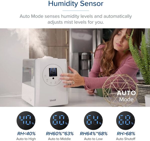 b11071f390404ceb8426928d6cc17cde Humidifiers for Bedroom Large Room 6L Warm and Cool Mist for Families Plants with Built-in Humidity Sensor