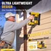 Alloyman 18-Gauge Cordless Brad Nailer & Stapler – 2-in-1 Electric Nail Gun with Battery, Charger, Nails & Staples