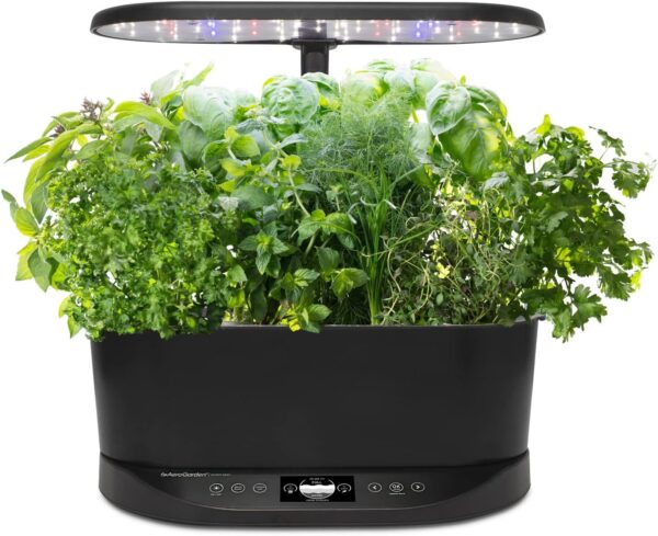 AeroGarden Bounty Basic – Indoor Garden with LED Grow Light