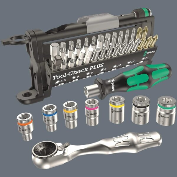 b1ead9733ce64dc19c3e7e69e6f5260a 5003594001 8100 SB 2 Zyklop 3/8′′ Metric Ratchet Set ( Piece of 43)