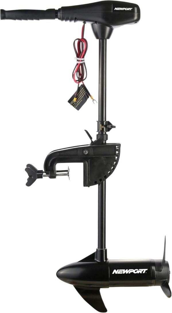Newport NV-Series Thrust Saltwater Transom Mounted Trolling Electric Trolling Motor w/LED Battery Indicator