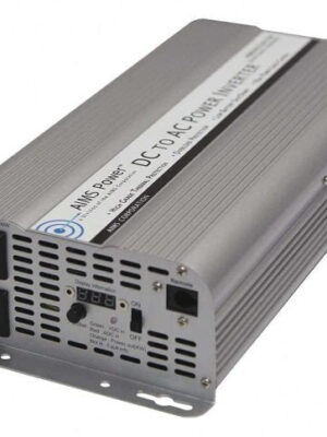 Aims Power Power Inverter, 2500W, 24VDC to 120VAC PWRINV250024W