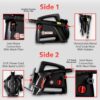 Electric Pressure Washer 2.0, Powerful 1.4 GPM 2000 PSI Car Pressure Washer Sprayer, Snub Nose & Tip Attachment, Use,Car Soap, Patio Boat RV Motorcycle Car Garage Deck Adam’s Polishes