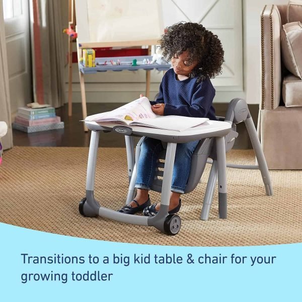 b368b86723044497a1e8faa5f6cef482 Graco Table2Table Premier Fold 7 in 1 Convertible High Chair | Converts to Dining Booster Seat, Kids Table, and More, Maison