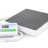 Medical Grade Floor Scale – Portable – Easy to Read Digital Display – Heavy Duty – Home, Hospital & Physician Use – Pound & Kilogram Settings – 12′′ x 12.5′′ Platform – 550 lb Limit by Patient Aid