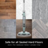 Steam Pickup 3-in-1 Steam Mop Picks Up Debris, Deep Scrubs, & Steam Sanitizes – All At Once, Lightweight Steam Cleaner for Home with Sealed Hard Floors like Hardwood, Tile & Laminate, SD201