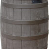 Good Ideas Rain Wizard 50 Gallon Plastic Outdoor Home Rain Barrel Water Storage Collector