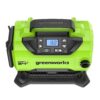 24 Volt Battery Powered 160-PSI Inflator with 2.0 Ah USB-C Battery & Charger – Green
