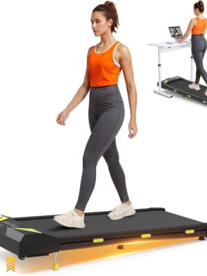 Walking Vibration Pad with APP, 3 in 1 Under Desk Treadmill, 2.5HP Low Noise Walking Treadmill Pad with Remote Control,Portable Treadmills for Home Office