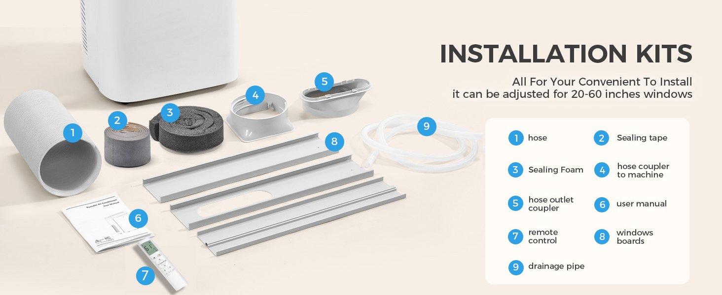 Portable air conditioners