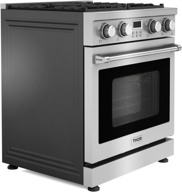 Kitchen Professional 30-Inch Gas Range in Stainless Steel – Model ARG30 THOR