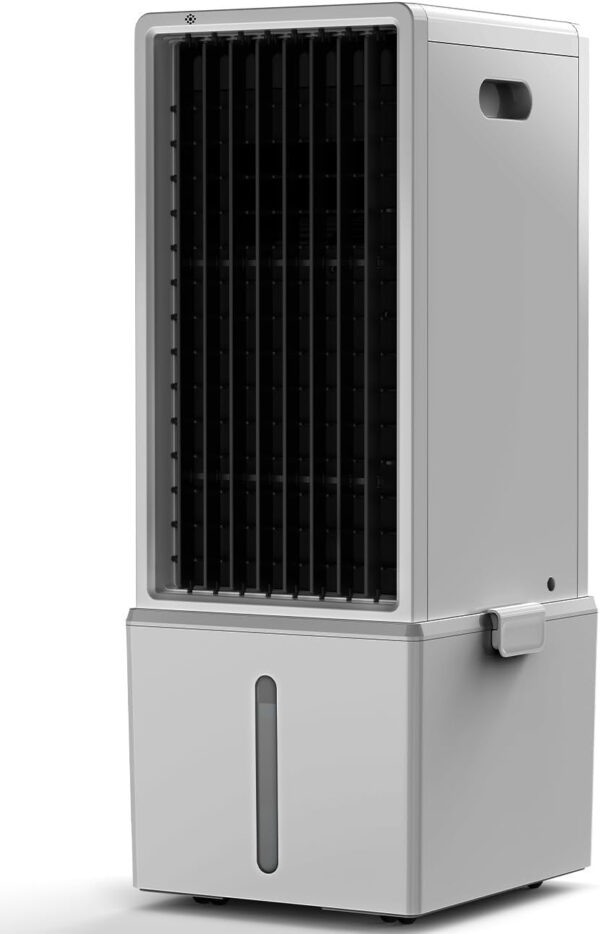 Portable Air Conditioners w/Remote, 4 Modes & 3 Speeds, Waterless Alert System & 2.4-Gal Tank for 20H Cooling, 12H Timer for Auto Off, 3-IN-1 Evaporative Air Cooler for Room Bedroom Home