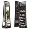 21.6” Wide Jewelry Armoire with Mirror