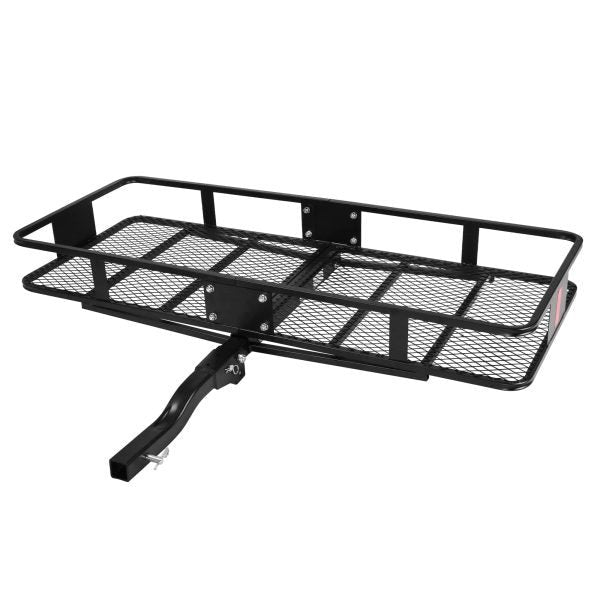 b7059eff54d94a319d31f1b8a7d9b18a Karmas Product 500 Lbs. Capacity Folding Hitch Mount Cargo Carrier 60’’ x 24’’ x 6.5’’