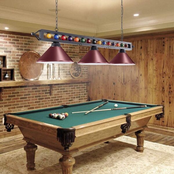 Billiard Light for Pool Table,59” Pool Table Lighting for 7′ 8′ 9′ Table