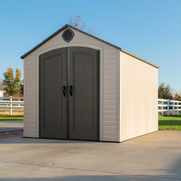 b76d4cde84dc40d5900350d67040a796 Lifetime 8 Ft. x 10 Ft. Outdoor Storage Shed