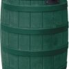 Good Ideas Rain Wizard 50 Gallon Plastic Outdoor Home Rain Barrel Water Storage Collector