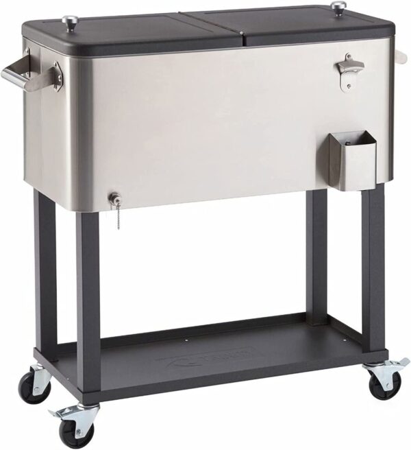 b7c7315054344445b66bbdb202f9e082 TRINITY Stainless Steel Cooler with Cover (100 Quart)