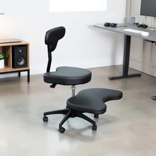 b7d668d7fd3e4bb080b0b44efe744a2a VIVO Cross-Legged Office Chair – Adjustable Height Floor Chair with Back Support for Yoga, Meditation, and ADHD (Black, CHAIR-CL02B-R)