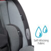 Grow and Go All-in-One Slim Convertible Car Seat, Rear Facing, 5-40 lbs, Forward Facing (30–65 lbs), High Back Booster Seat 40-100 pounds, Aqua Pop