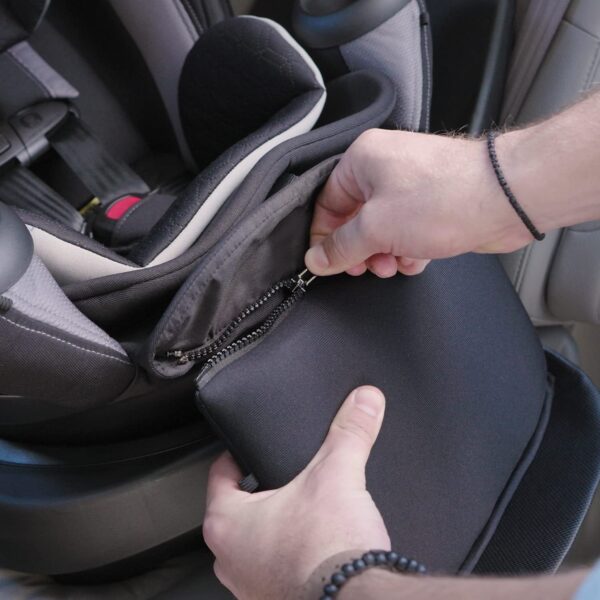 Revolve360 Extend Convertible Car Seat with 360 Degree Rotation, Extended Rear-Facing, Forward-Facing, Booster Mode, and Secure Latch Install, Revere Gray
