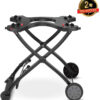 6557 Q Portable Cart, 28.2 x 21 x 25 , Black
