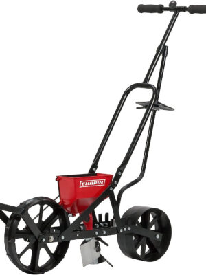 Chapin Garden Push seeder With 6 Seed Plates for Up to 20 Varieties Of Seeds