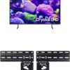 SAMSUNG 75-Inch Class Crystal UHD 4K DU7200 Series HDR Smart TV w/Object Tracking Sound Lite, PurColor, Motion Xcelerator, Mega Contrast, Q-Symphony (UN75DU7200, 2024 Model)
