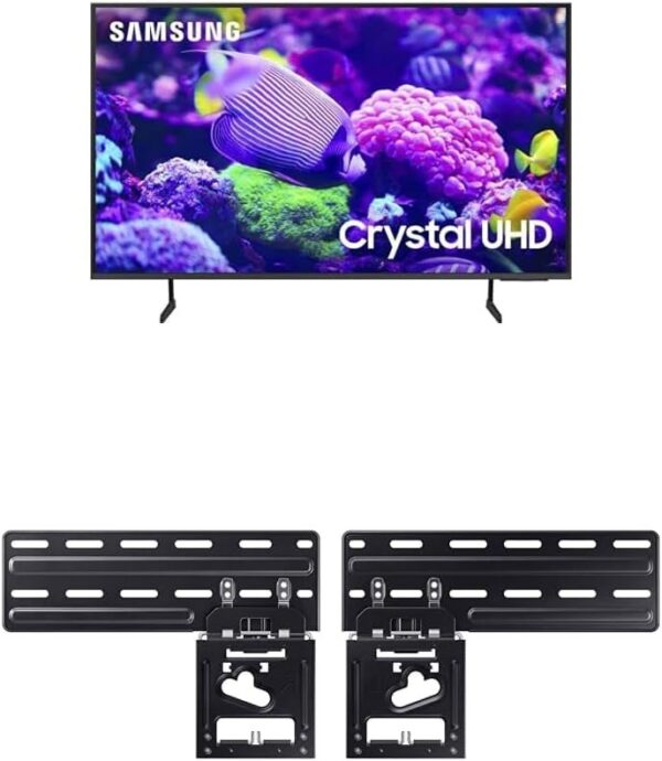 b9711d19fd8649dc8dc66b87c107b6ea SAMSUNG 75-Inch Class Crystal UHD 4K DU7200 Series HDR Smart TV w/Object Tracking Sound Lite, PurColor, Motion Xcelerator, Mega Contrast, Q-Symphony (UN75DU7200, 2024 Model)