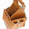 IDEAL Tan Leather 10.75-in Electrician s Tote
