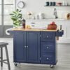Hardy Solid Wood Kitchen Cart