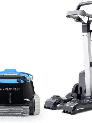 Robotic Pool Vacuum Cleaner All Pools up to 33 FT – Wall Climbing Scrubber Brush