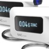 C6 Keychain Breathalyzer 2-Pack – Professional Accuracy, Smartphone Connectivity, Apple & Android Compatible