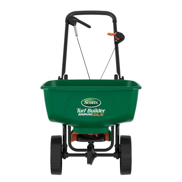 bb876a1871cd424cbf01c2630970fe0f Turf Builder EdgeGuard DLX Broadcast Spreader 15,000 sq. ft.