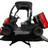 APlusLift MT1500X 1500LB Air-Operated Motorcycle & ATV Lift Table – 48′′ Wide with Side Extensions, 2-Year Warranty