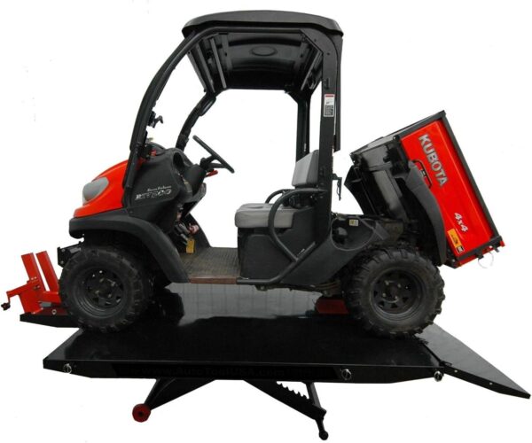 bbb224daa3d941908679bec39ab4ceb2 APlusLift MT1500X 1500LB Air-Operated Motorcycle & ATV Lift Table – 48′′ Wide with Side Extensions, 2-Year Warranty