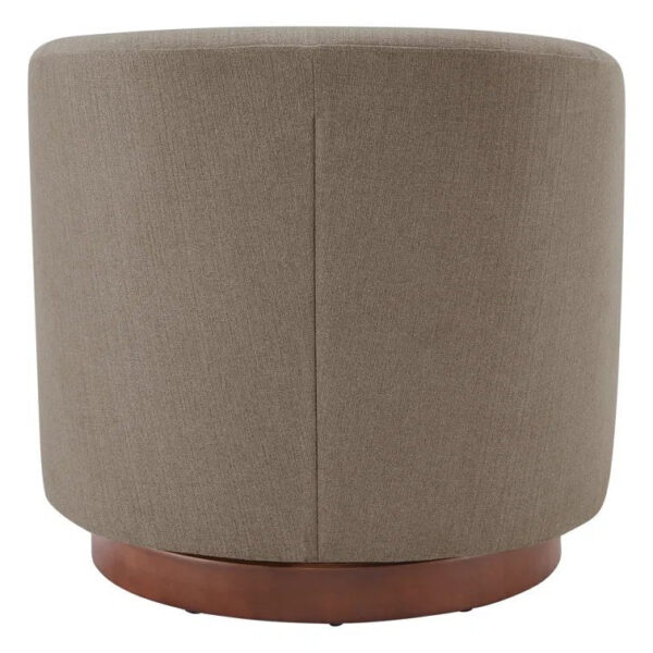 bbbaec45f2d347e4803548cf7d69b0ba Upholstered Swivel Barrel Chair