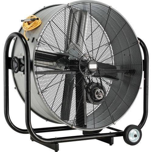 36×22 Portable Tilt Drum Blower Fan, Belt Drive
