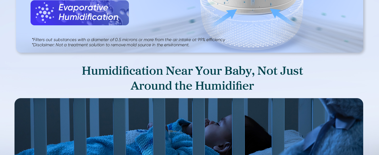 LEVOIT Sprout Evaporative Humidifier