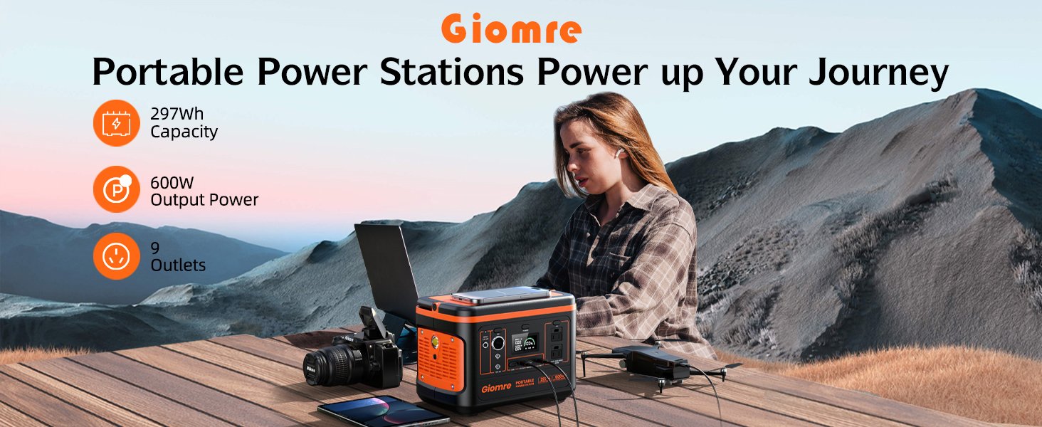 Giomre M6 Portable Power Station