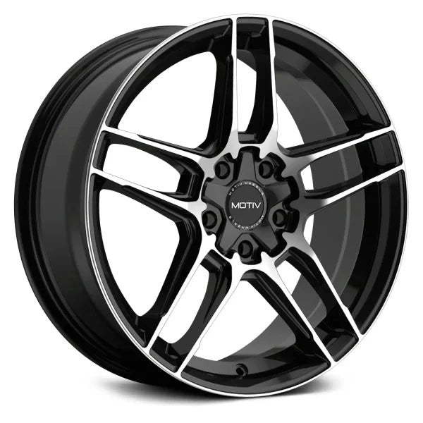 bc190e2bdcb74b21b6bbe3b3a1f660bb Motiv 19 8.5 5X108 434MB Matic Black Wheel Rim