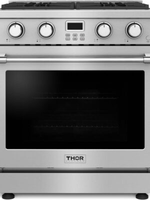 Kitchen Professional 30-Inch Gas Range in Stainless Steel – Model ARG30 THOR