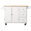 Hardy Solid Wood Kitchen Cart