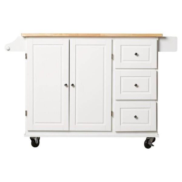 Hardy Solid Wood Kitchen Cart