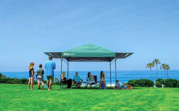 10 x 17& Straight Leg Canopy – Turquoise