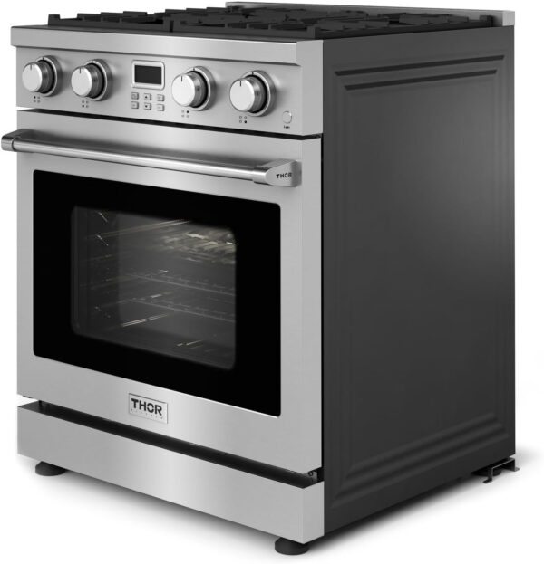 Kitchen Professional 30-Inch Gas Range in Stainless Steel – Model ARG30 THOR