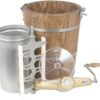 6 qt Country Ice Cream Maker – Classic Wooden Tub – Hand Crank