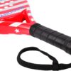Padel Racket raqueta pala de Padel Tennis Racket Set Beginner Full Package with Cover, 3 Balls, Headband, Wristband and Backup overgrip